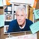 Tributes to Anthony Bourdain outside Les Halles in New York City, the restaurant where he got his start, following his death in 2018.
